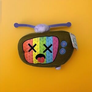Jakks‎ Pacific Ami Amis Jumbo 11" Plush Stuffed Toy Telly Wave 1 NWT Knit